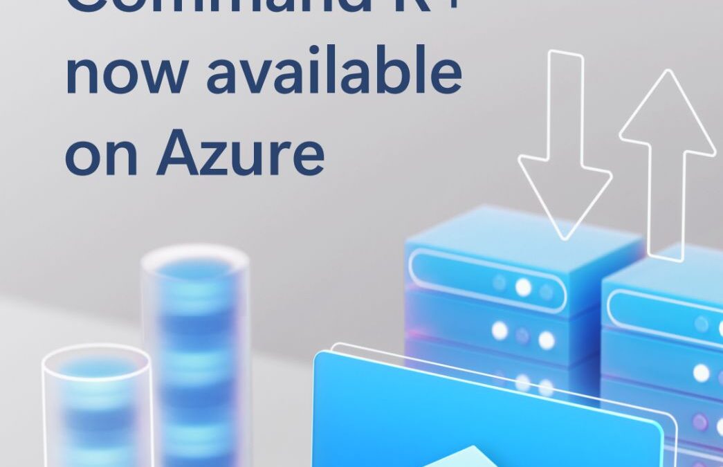 Azure will be the first cloud to offer Cohere’s latest LLM, as we build on our commitment to offer customers the broadest selection of state of the art and open source models.