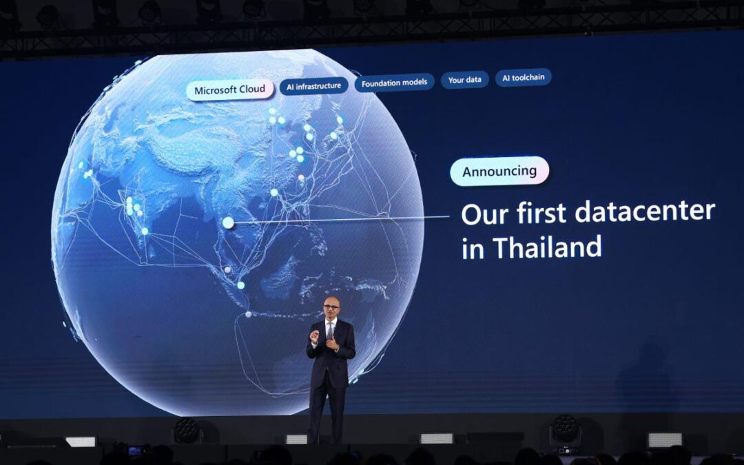 Thrilled to be in Thailand today, where we’re announcing our plans to establish our first datacenter region in the country, as we expand our commitment to help accelerate the country’s digital-first, AI-powered future.