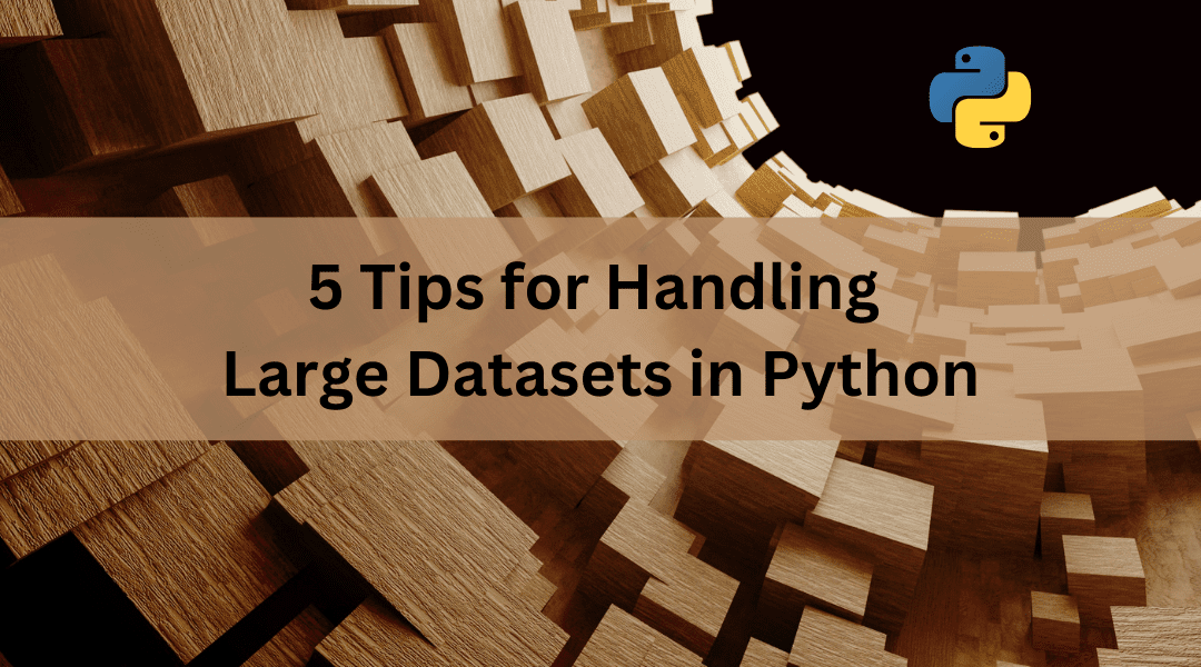 Tips for Handling Large Datasets in Python