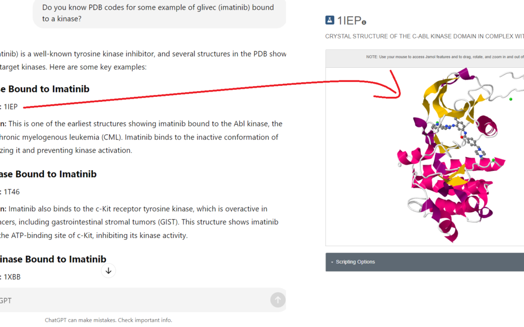 Epic “Crossover” Between AlphaFold 3 and GPT-4o’s Knowledge of Protein Data Bank Entries