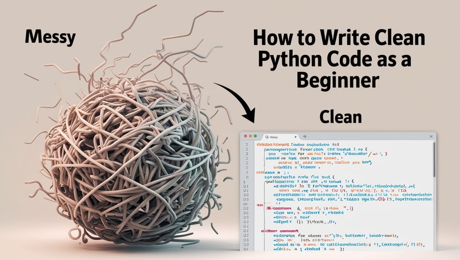 How to Write Clean Python Code as a Beginner - Dss Solutions