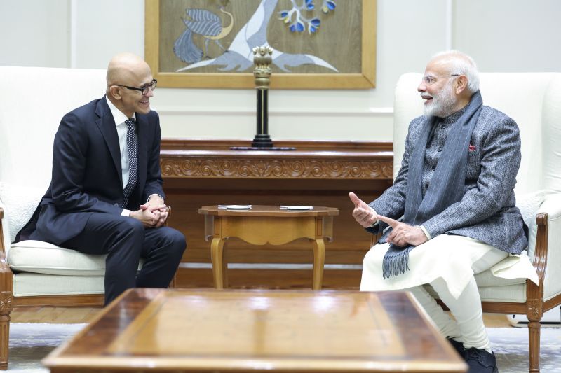 Thank you, PM Narendra Modi ji for your leadership. Excited to build on our commitment to making India AI-first and work together on our continued expansion in the country to ensure every Indian benefits from this AI platform shift.